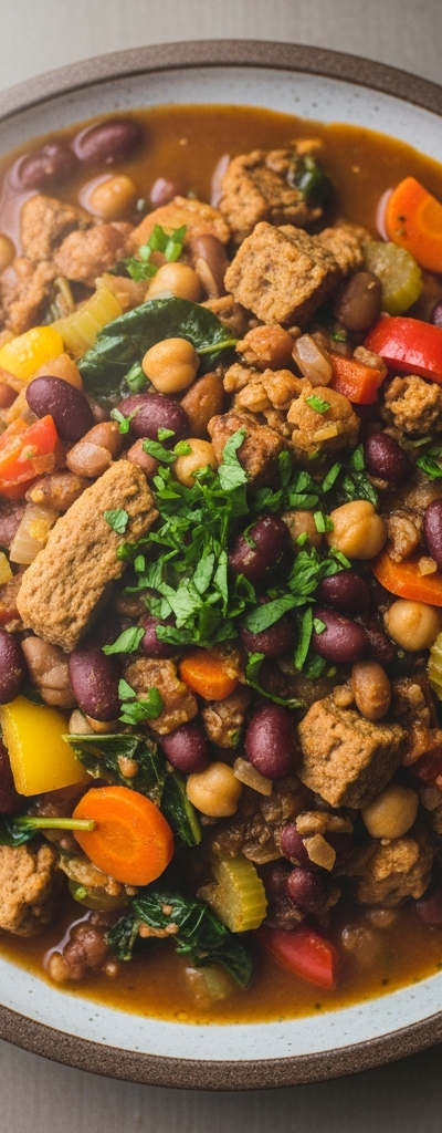 Hearty Vegan Protein Stew