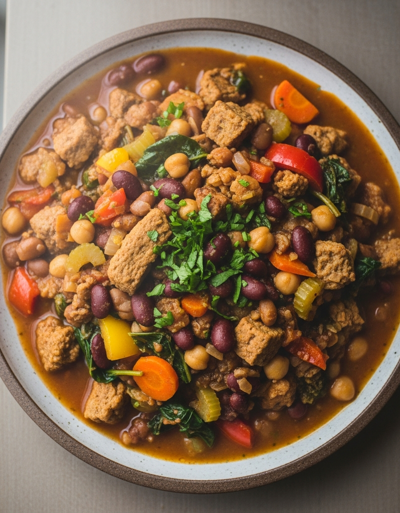 Hearty Vegan Protein Stew