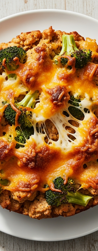 Cheesy Turkey and Broccoli Casserole