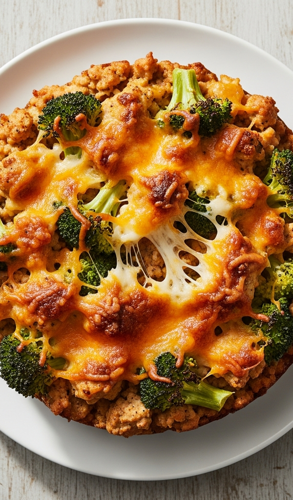 Cheesy Turkey and Broccoli Casserole