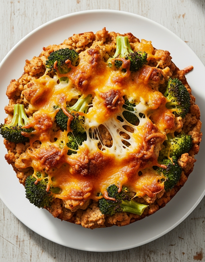 Cheesy Turkey and Broccoli Casserole