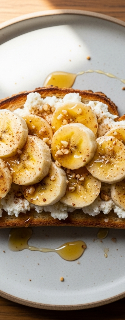 Banana and Ricotta Toast