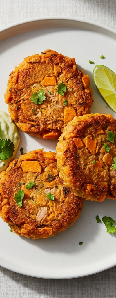 Sweet Potato and Tuna Cakes