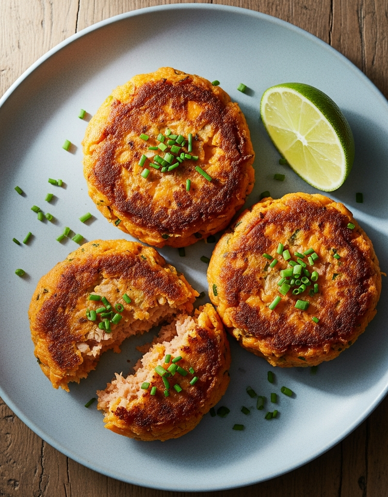 Sweet Potato and Tuna Patties