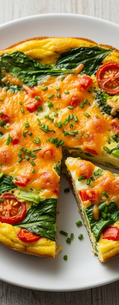 Cheese and Veggie Frittata