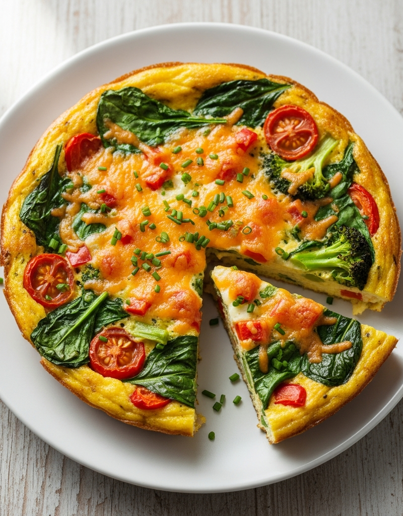 Cheese and Veggie Frittata