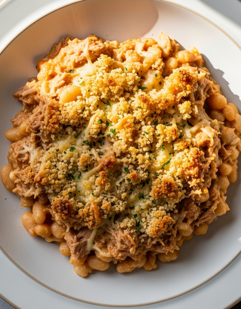 Tuna and White Bean Casserole