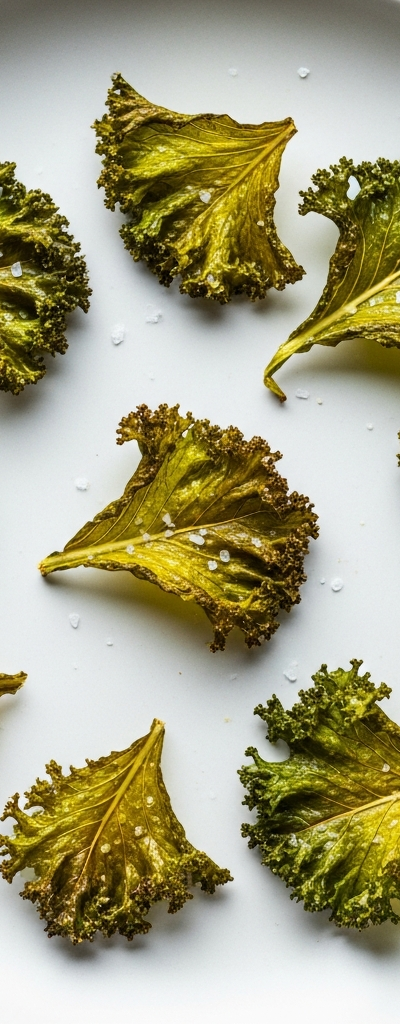 Homemade Baked Kale Chips