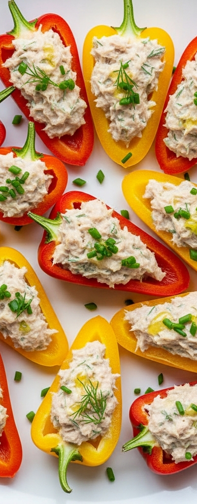 Stuffed Mini Bell Pepper Bites