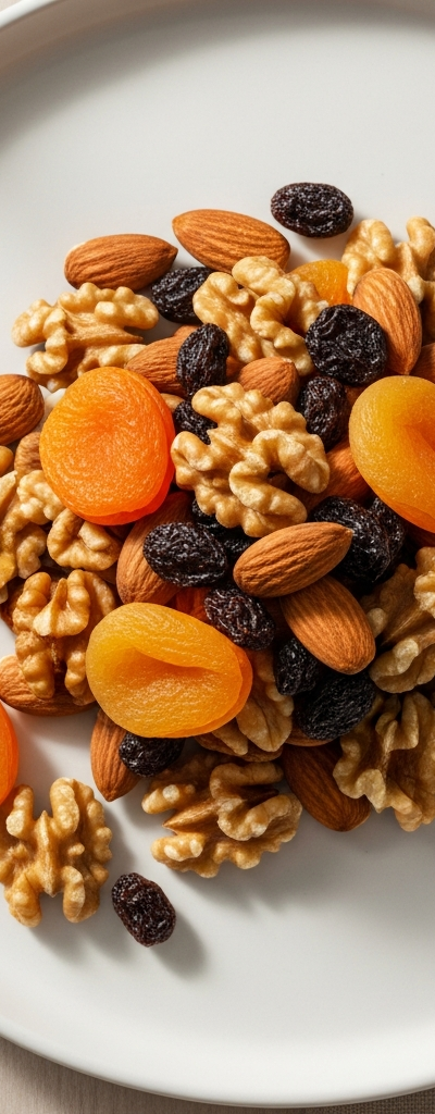 Mediterranean Fruit and Nut Snack Mix