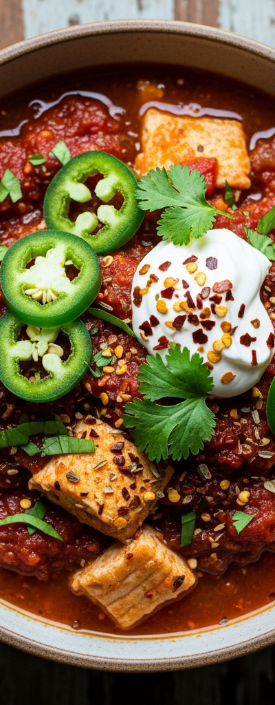 Spicy White Fish Keto Chili