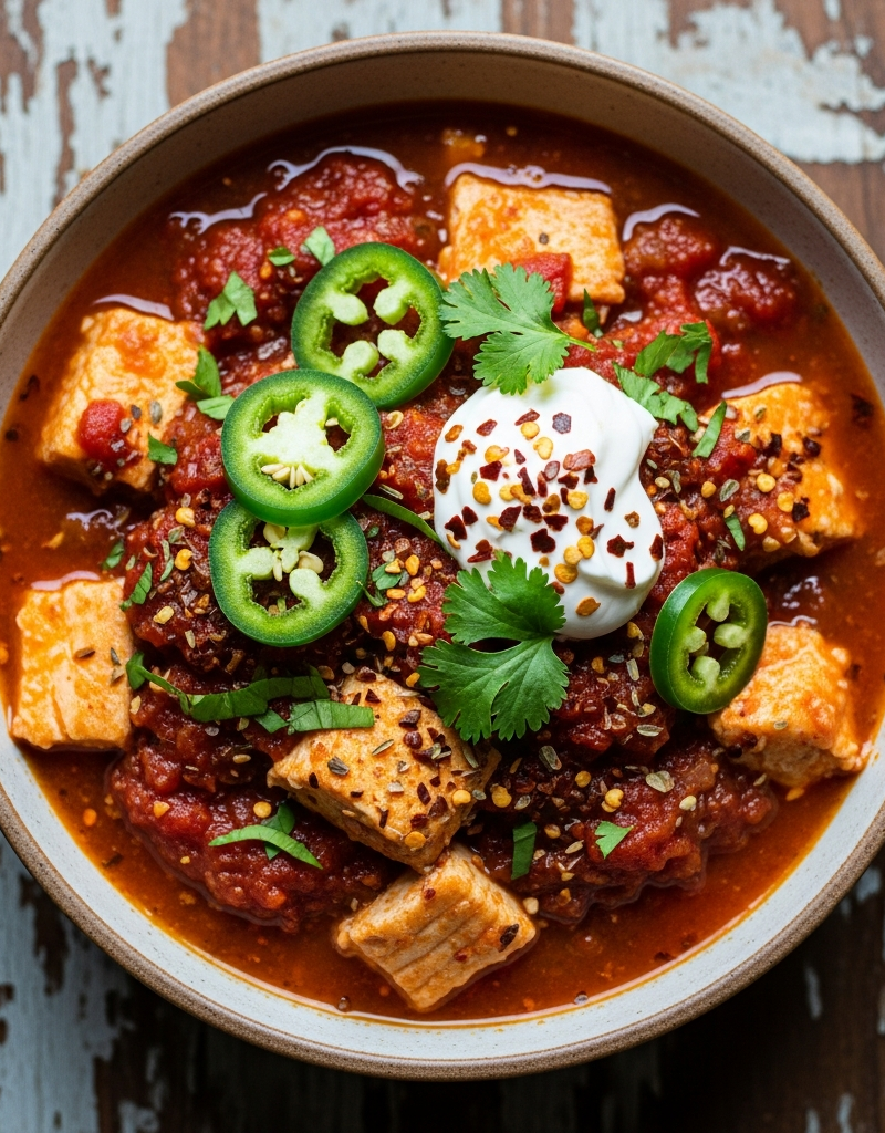 Spicy White Fish Keto Chili
