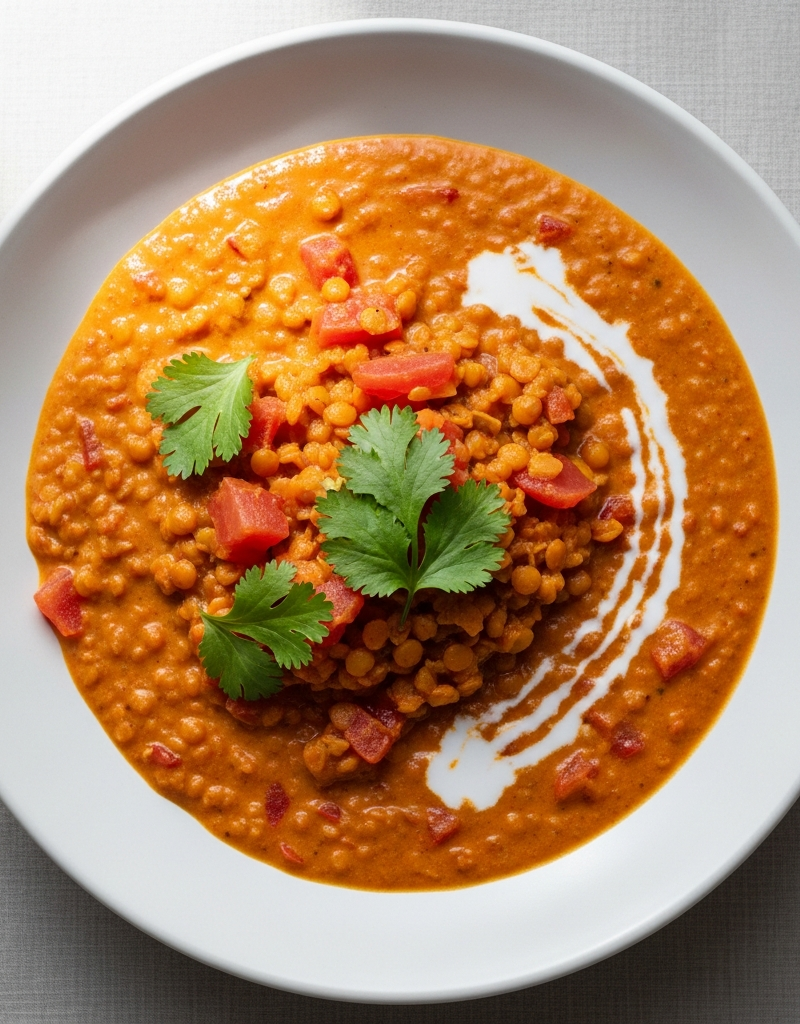 Spicy Lentil Coconut Curry