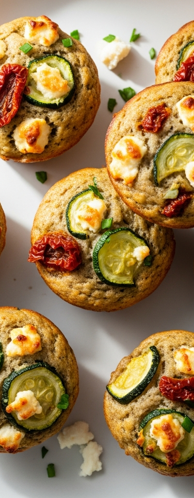 Mediterranean Vegetable Mini Muffins