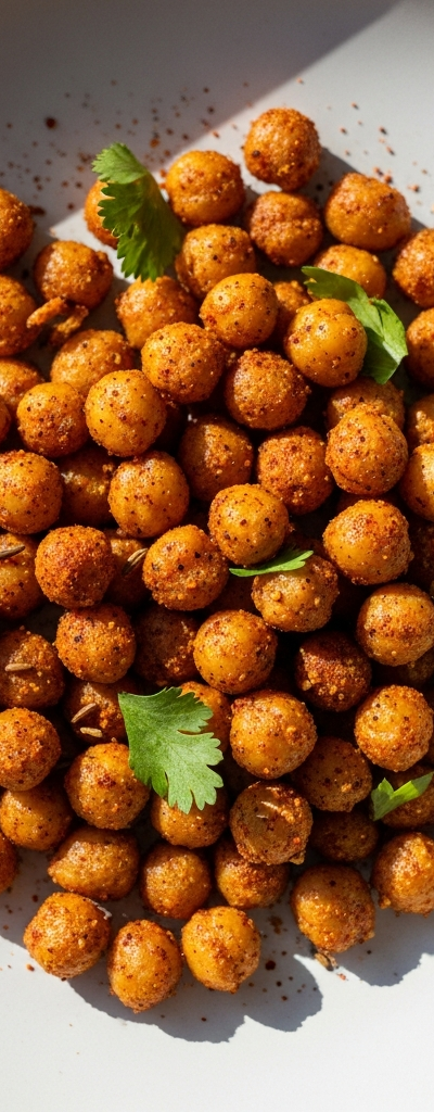 Spicy Roasted Chickpeas