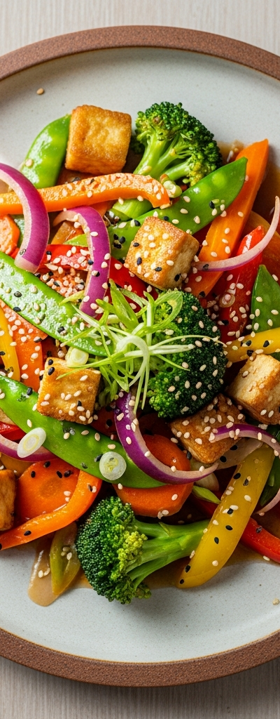 Vegetable Stir-Fry with Tofu