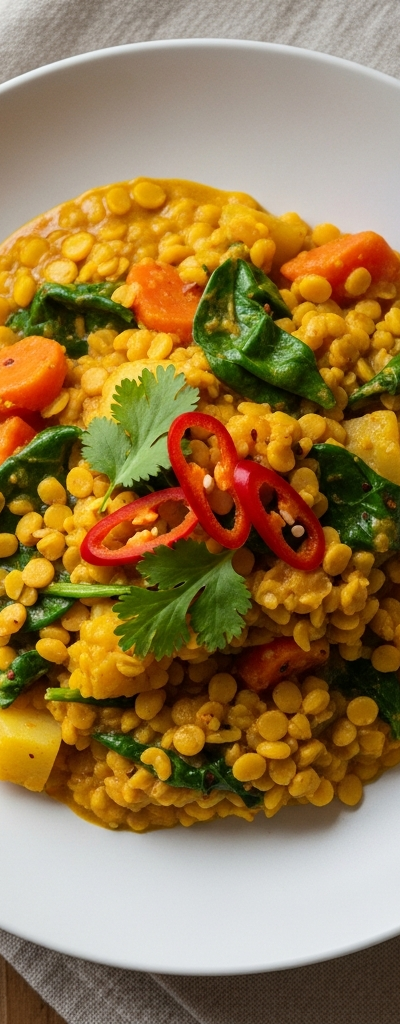 Spicy Split Pea Curry