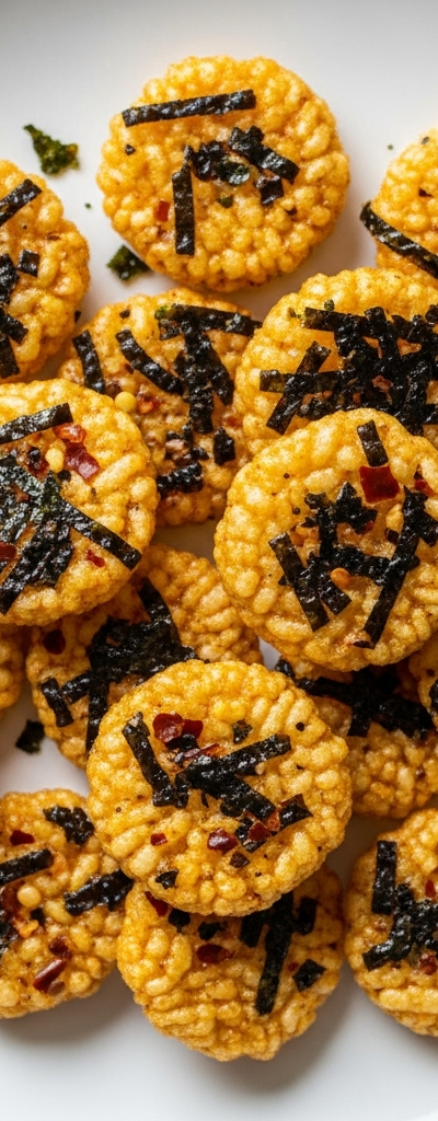 Spicy Seaweed Rice Crisps