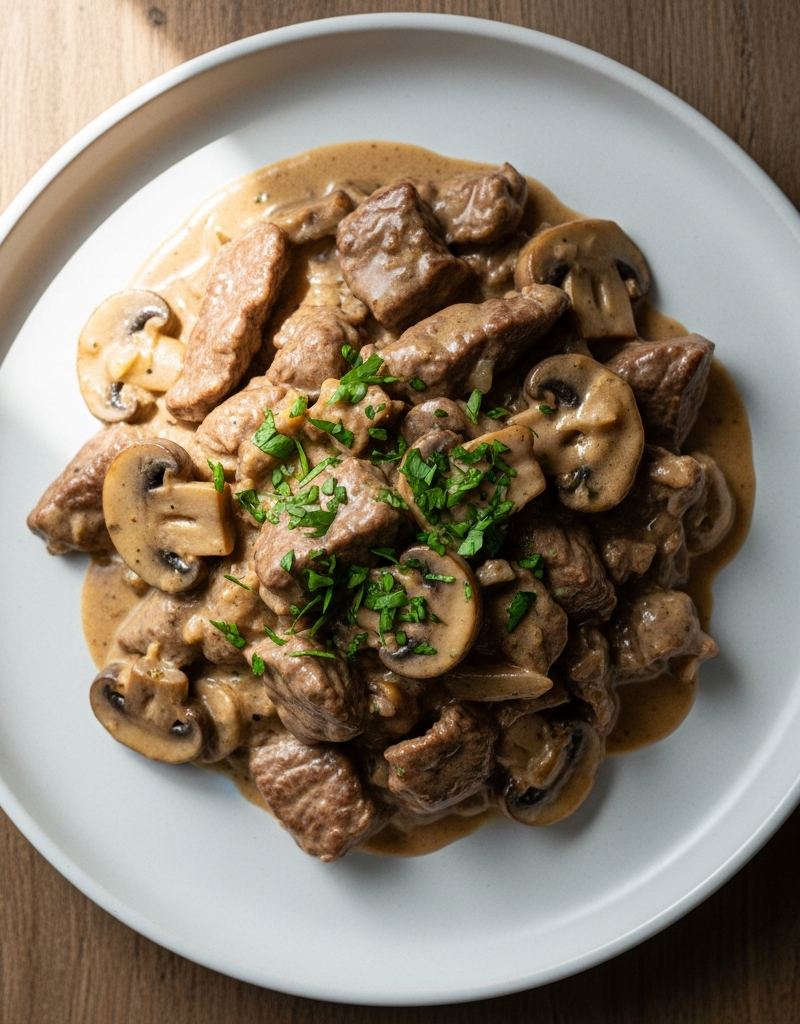 Classic Beef Stroganoff