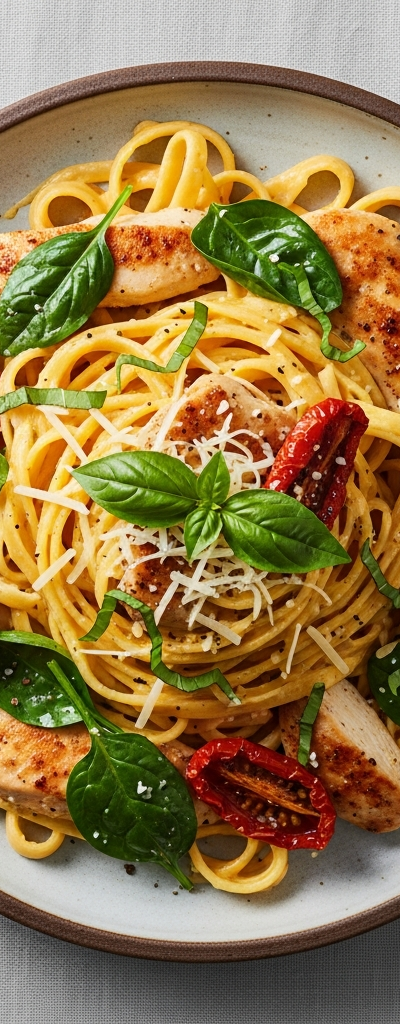 Creamy Tuscan Chicken Pasta