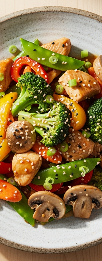 Chicken and Vegetable Stir-Fry