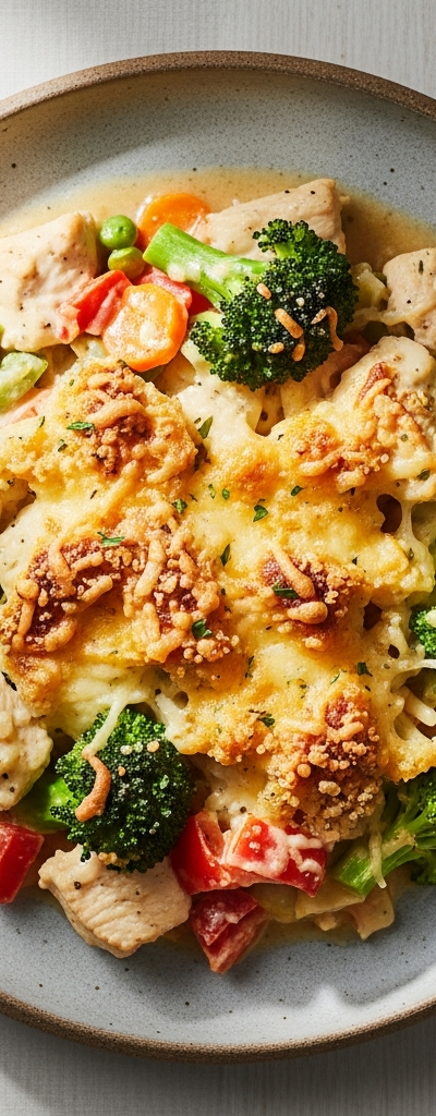 Savory Chicken and Vegetable Casserole