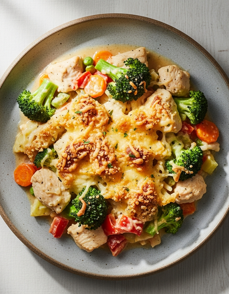 Savory Chicken and Vegetable Casserole