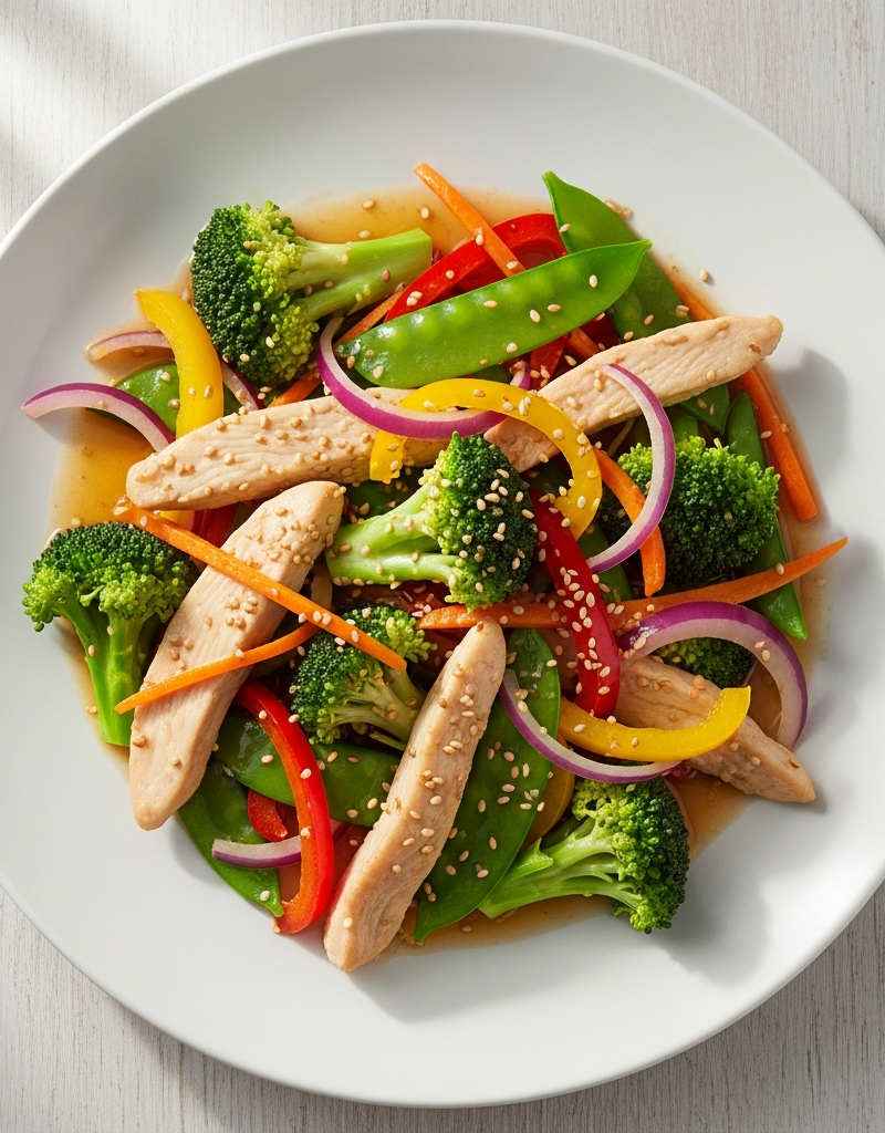 Chicken Stir-Fry with Vegetables