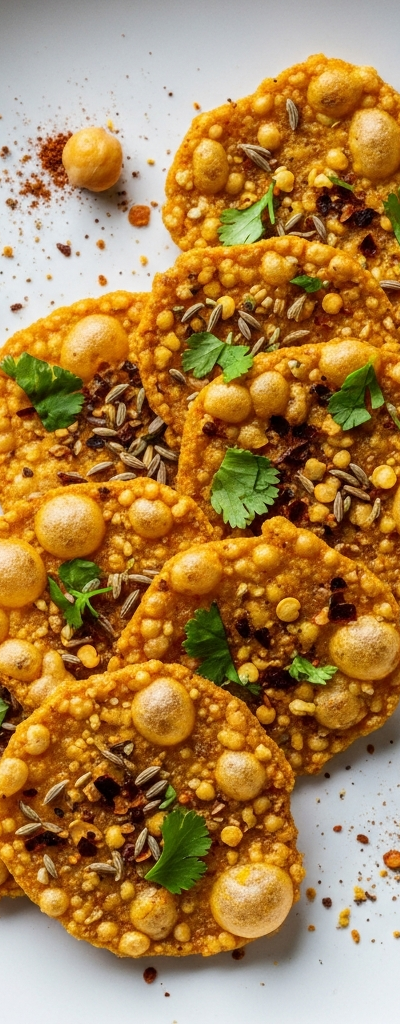 Spiced Chickpea Crackers