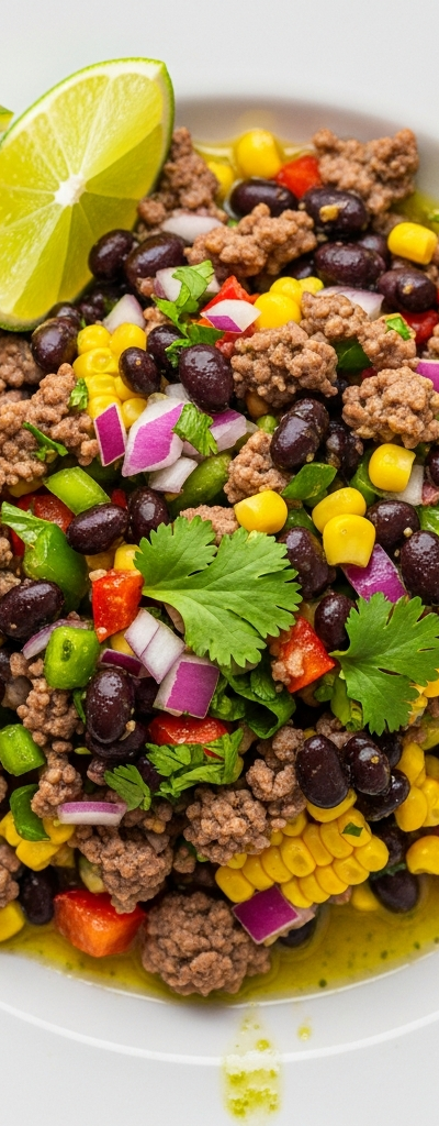 Zesty Beef and Bean Salad