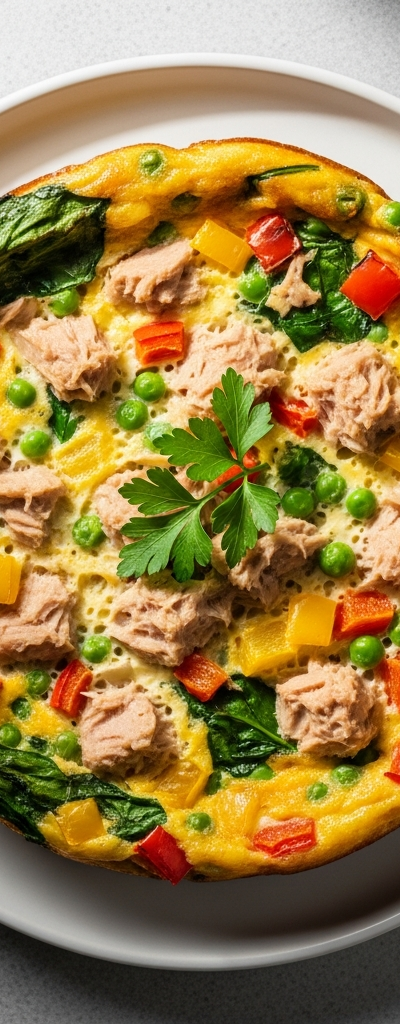 Tuna Veggie Frittata