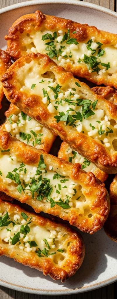 Cheesy Garlic Breadsticks