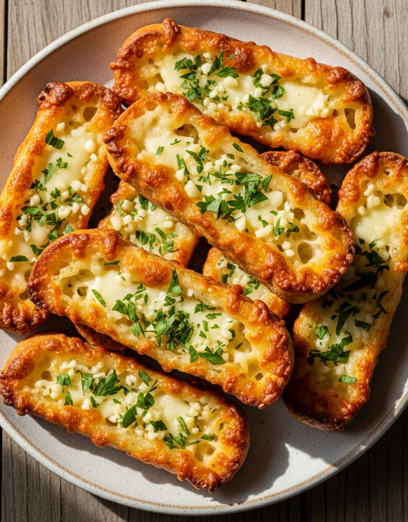 Cheesy Garlic Breadsticks
