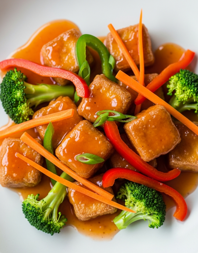 Vegan Sweet and Sour Tofu