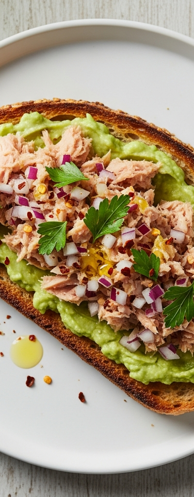 Tuna Avocado Toast
