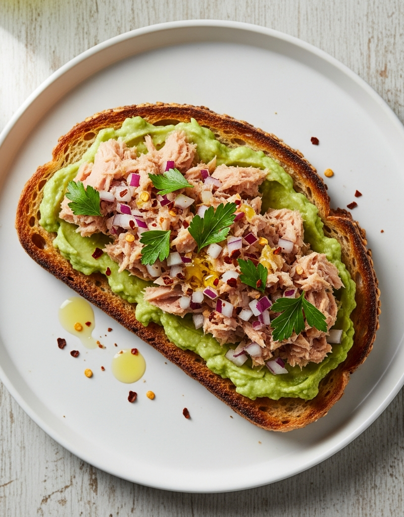 Tuna Avocado Toast