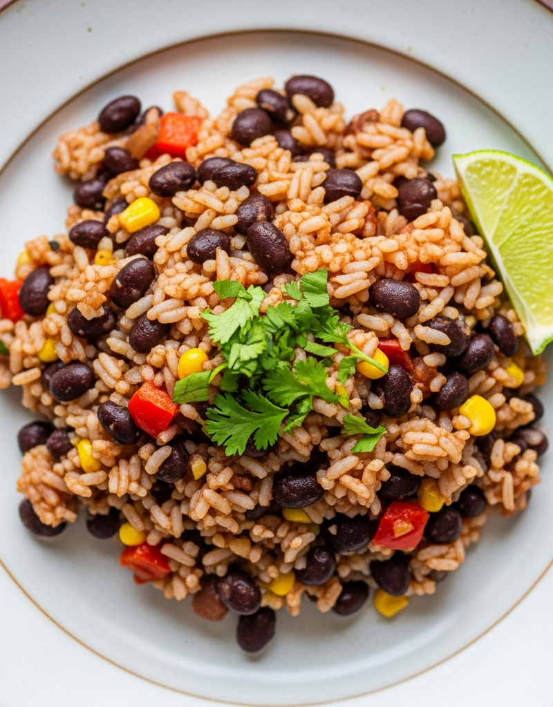 Black Bean and Rice Skillet