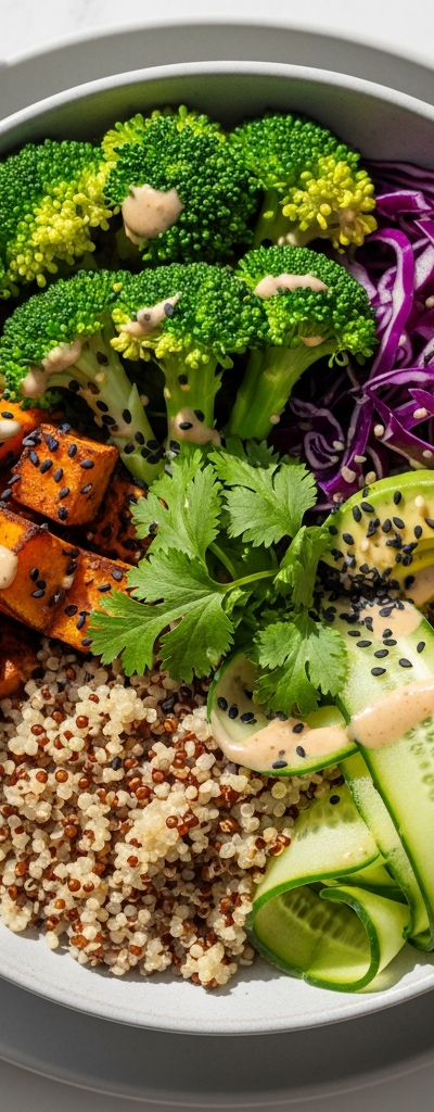 Sweet Potato and Quinoa Buddha Bowl