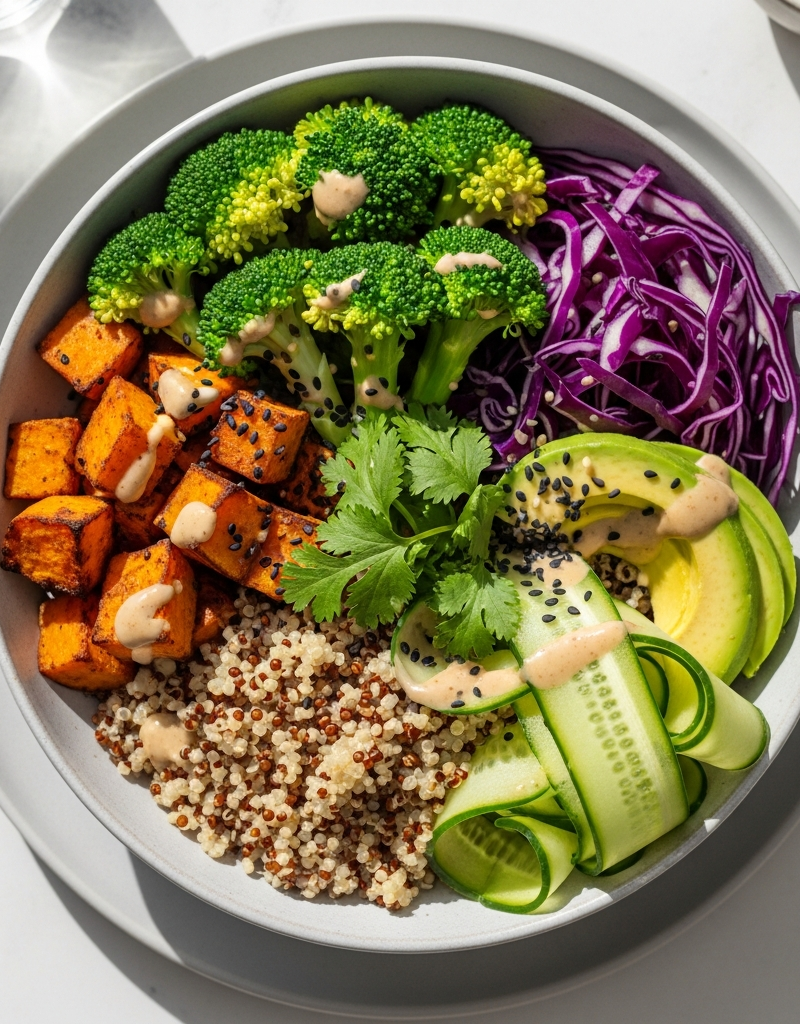 Sweet Potato and Quinoa Buddha Bowl