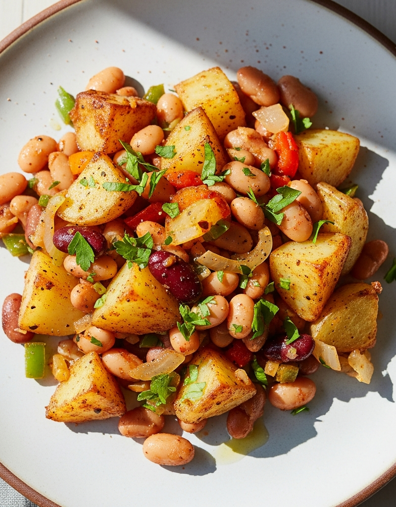 Potato and Bean Skillet