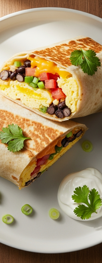 Savory Breakfast Burritos