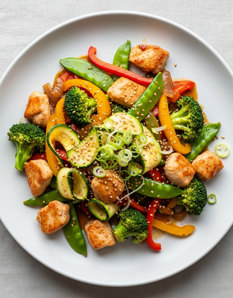Keto-Friendly Chicken Stir-Fry
