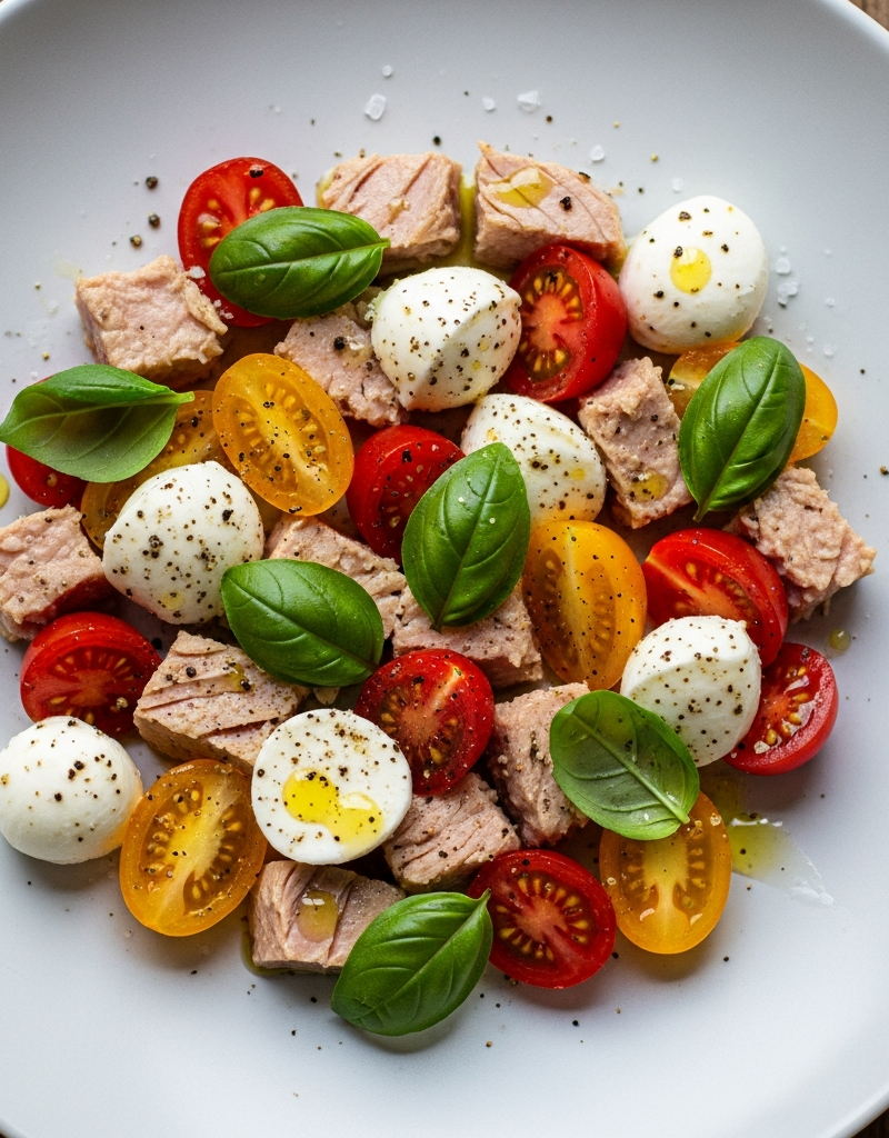 Tuna Caprese Salad