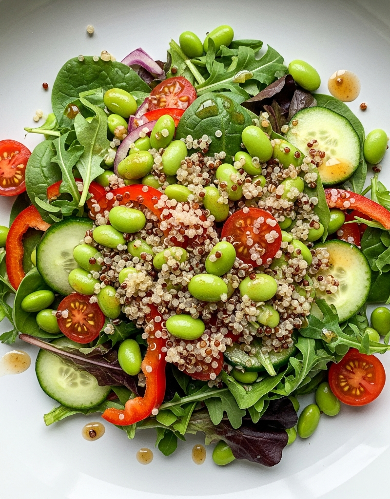 Edamame and Quinoa Power Salad