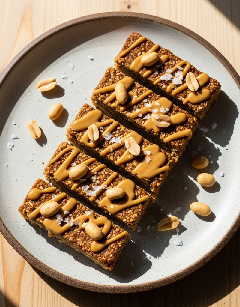 Vegan Peanut Butter Oat Bars