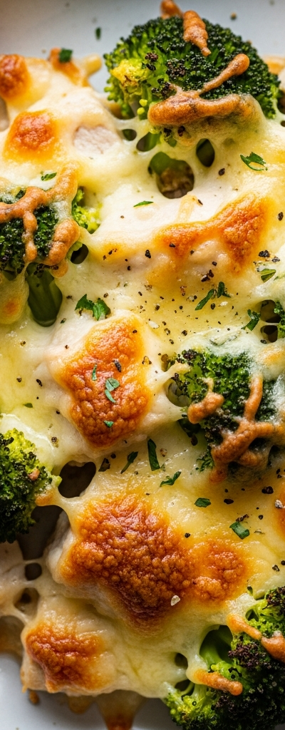 Cheesy Chicken and Broccoli Bake