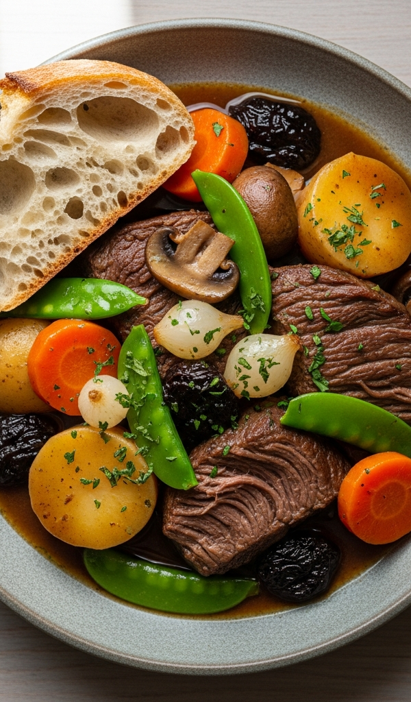Slow-Cooked Beef and Vegetable Stew