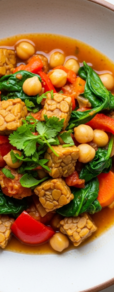 Hearty Tempeh Vegetable Stew