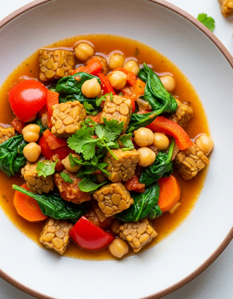 Hearty Tempeh Vegetable Stew