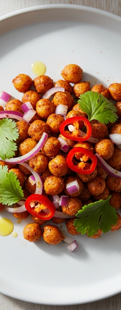 Spicy Chickpea Snack